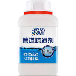 绿伞管道疏通剂 下水道马桶疏通剂500g/瓶 *2件