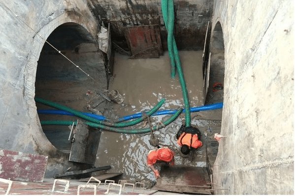 下城区箱涵清淤工厂排污管道清洗